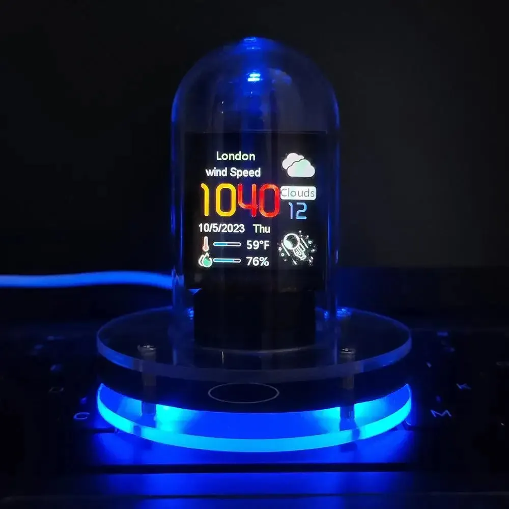 Smart Wi-Fi Nixie Tube Digital Decor