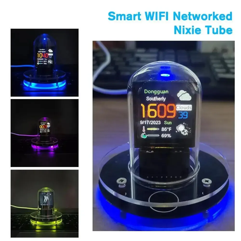 Smart Wi-Fi Nixie Tube Digital Decor