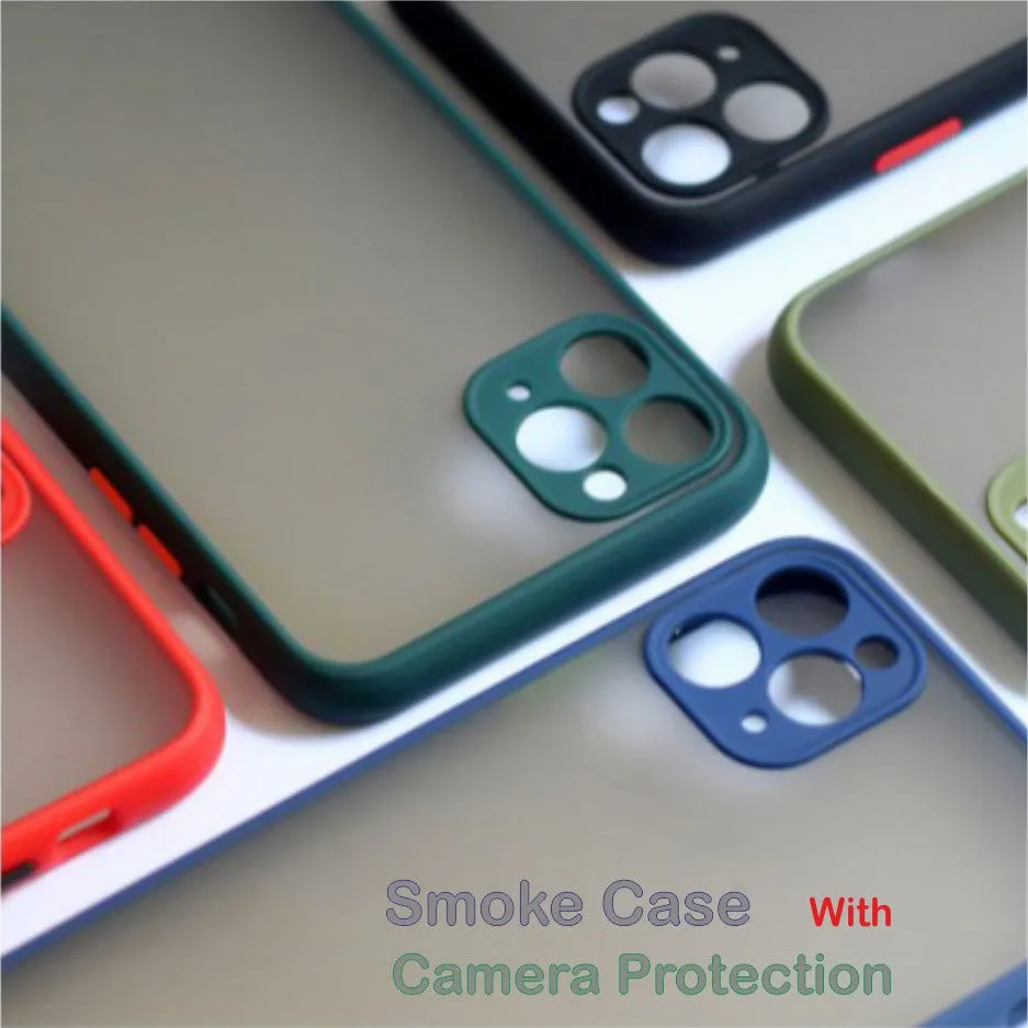 Smoke Camera Protection Hard Protection Case For Oneplus