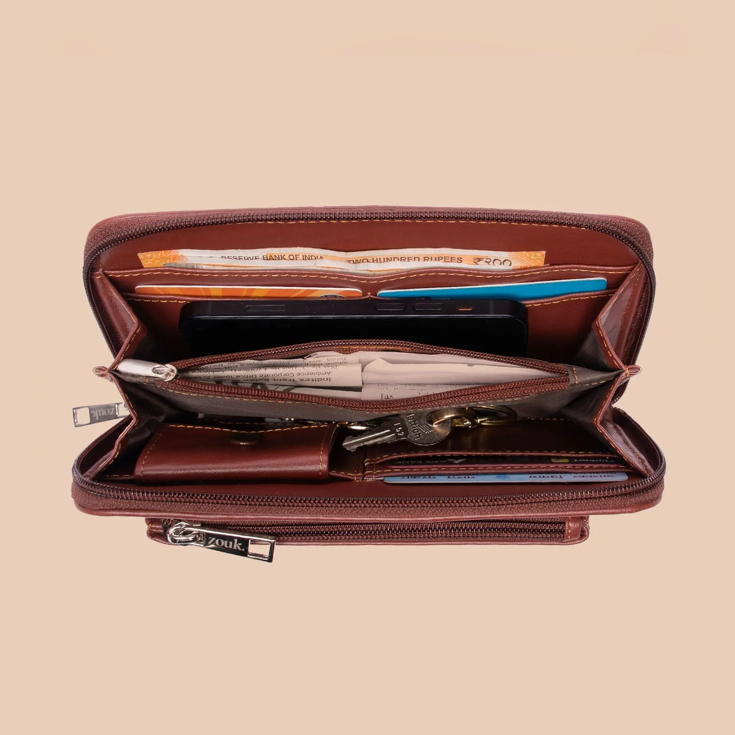 Smoor Cookies x FloMotif Classic Zipper Wallet