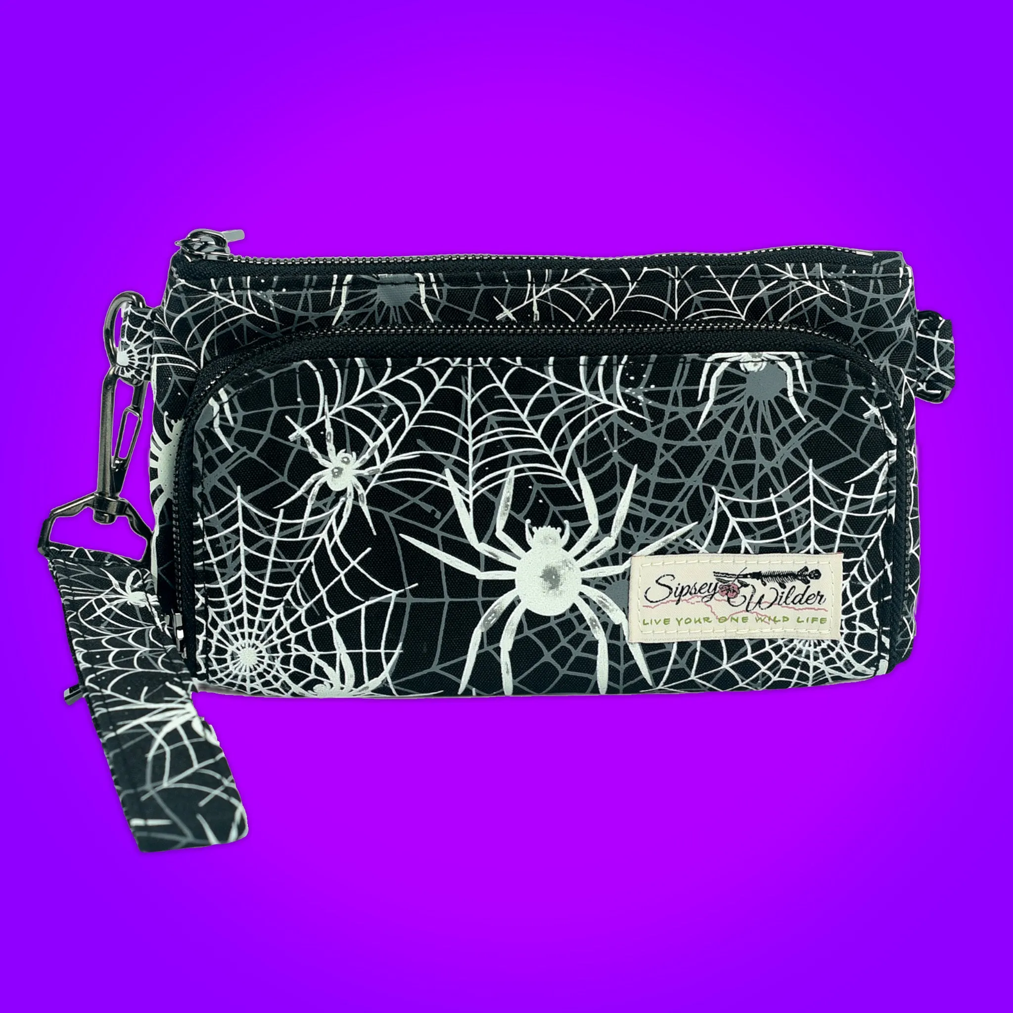 Spooky Spiders Venture Wallet 2.0 (Glow-in-the-dark!)