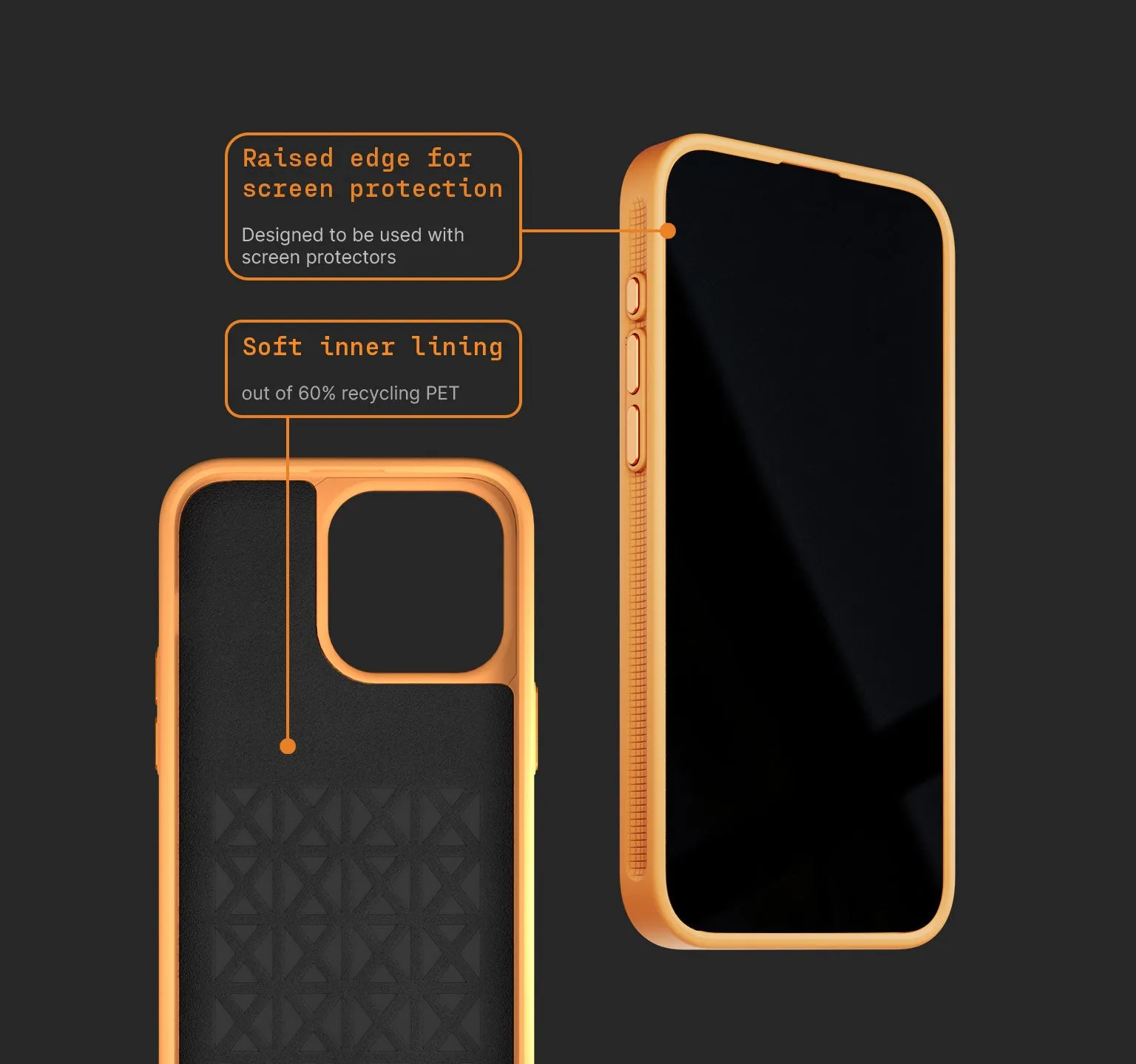 Sport Case | iPhone 15 Pro Max | Orange Pop