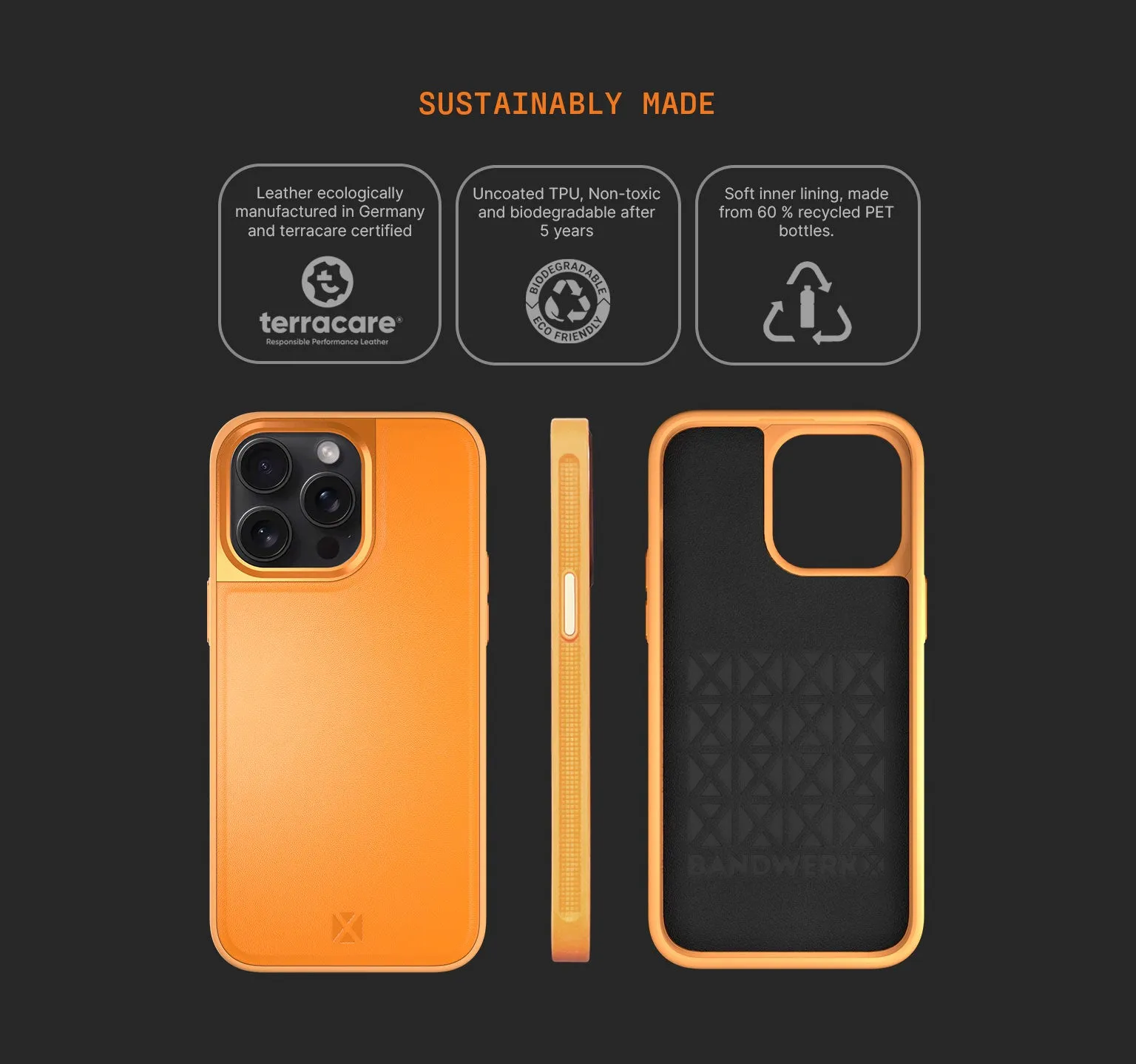 Sport Case | iPhone 15 Pro Max | Orange Pop