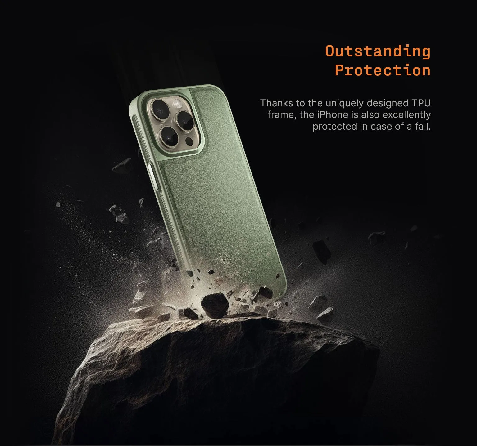 Sport Case | iPhone 15 Pro Max | Sage Green