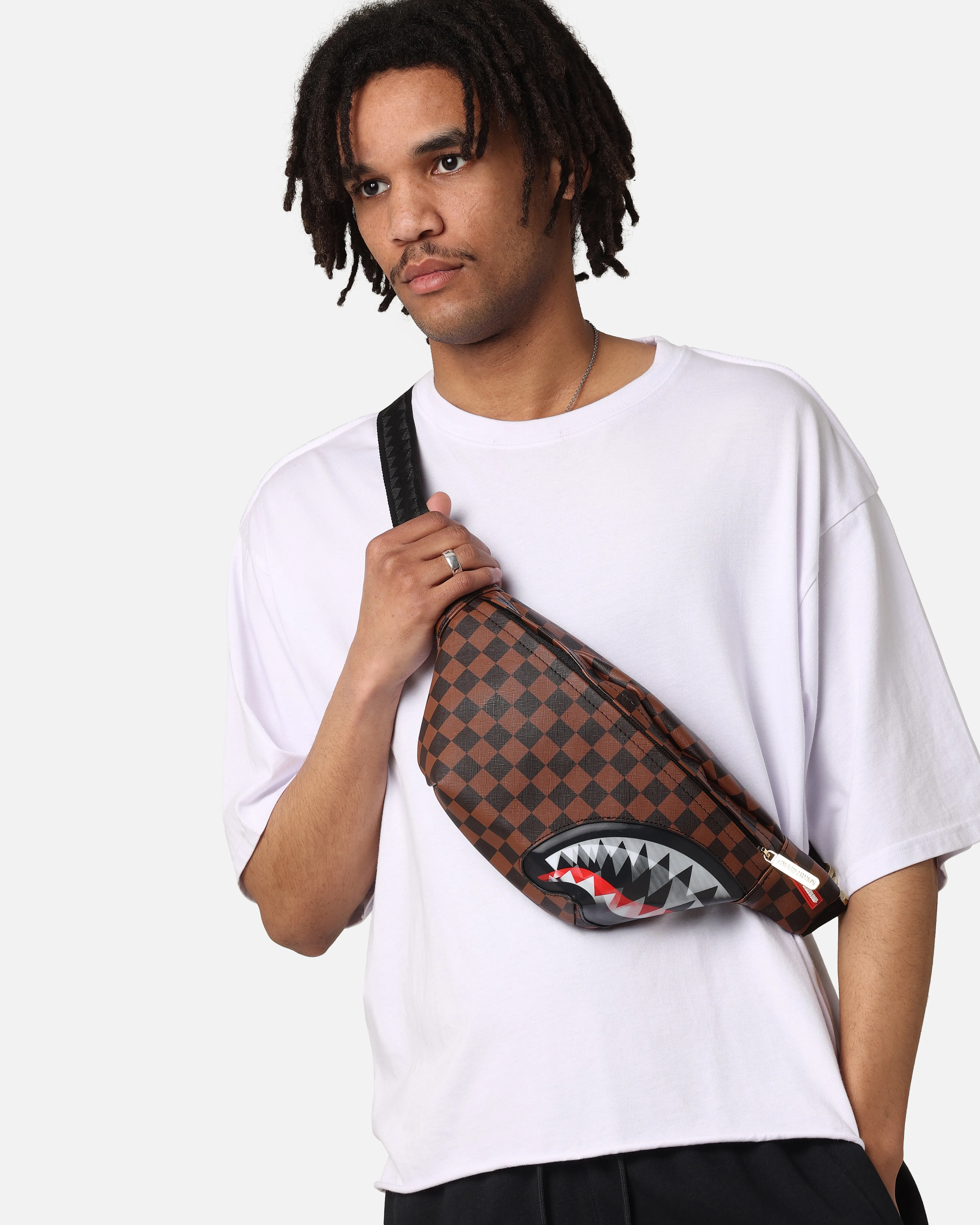 Sprayground Sharks In Paris Lenticular Crossbody Bag Multi