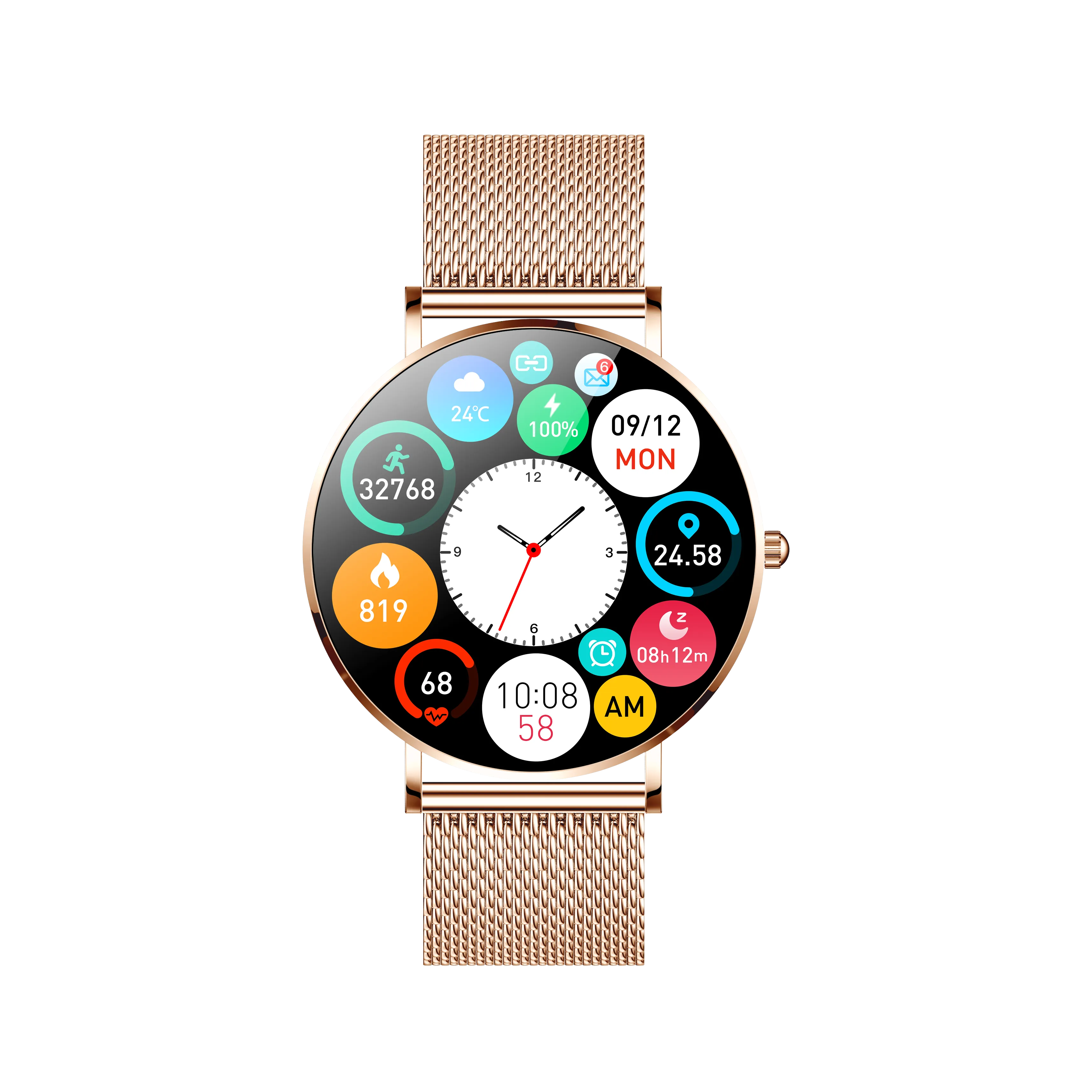 ST08 Dagnet Smartwatch 1.3-Inch Full Touch Screen