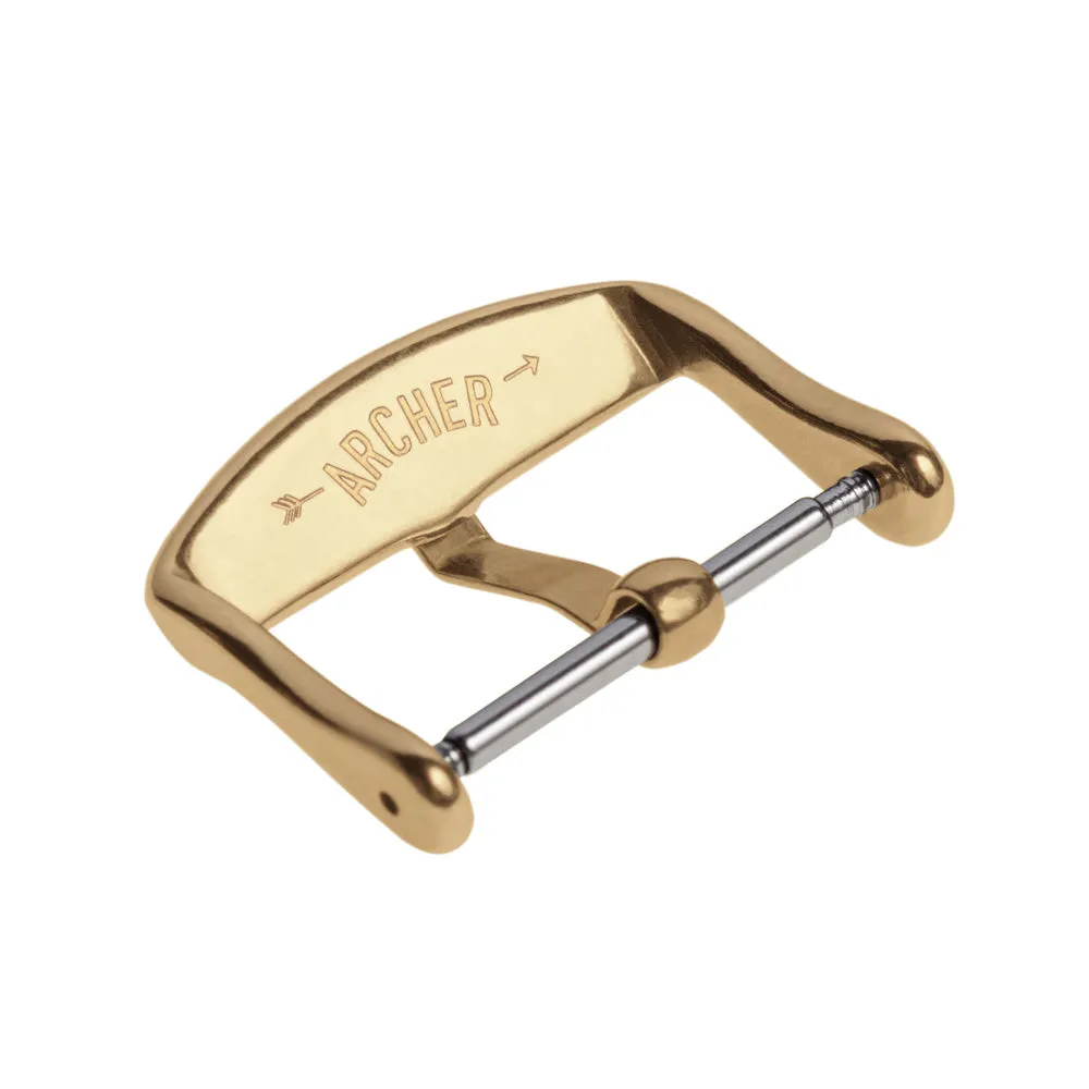 Stainless Steel Buckle - Polished Gold PVD Add-On