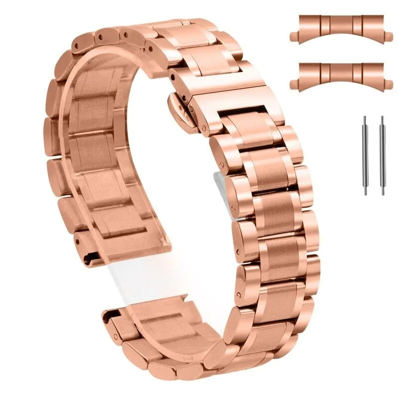 Stainless Steel Watch Straps compatible with the Huawei Honor Band 6, Band 6 & 6 Pro