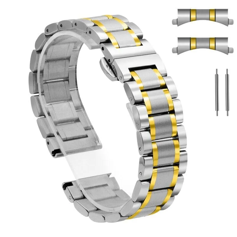 Stainless Steel Watch Straps compatible with the Huawei Honor Band 6, Band 6 & 6 Pro