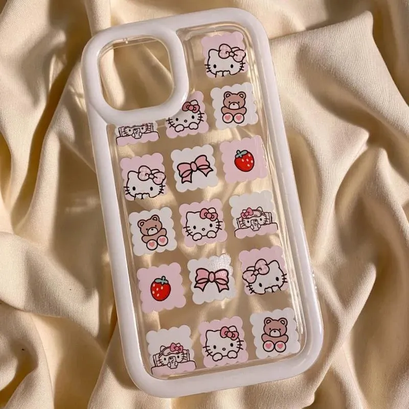 Strawberry Kitty iPhone Case