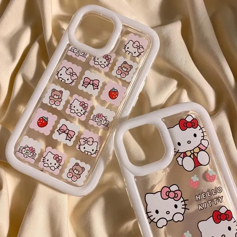 Strawberry Kitty iPhone Case