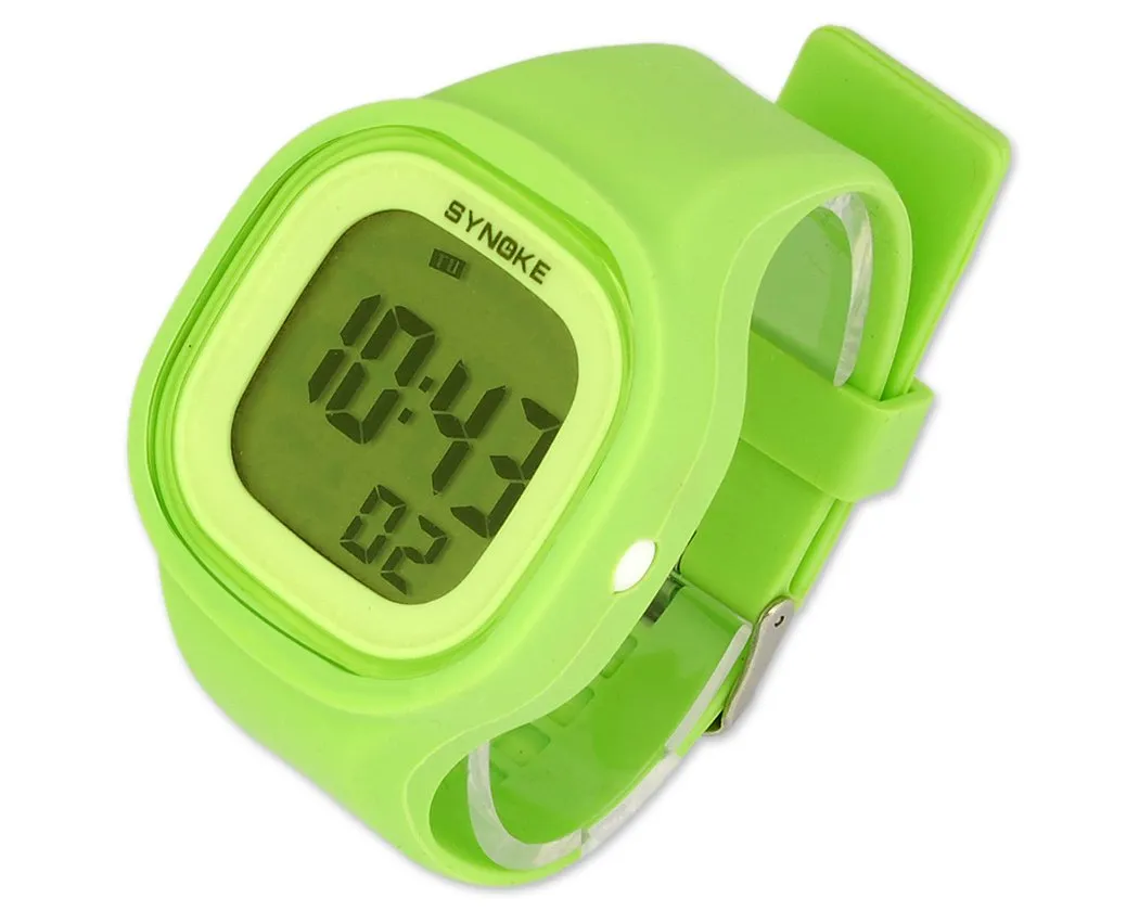 SYNOKE Waterproof Alarm Chronograph Light Digital Sport Watch