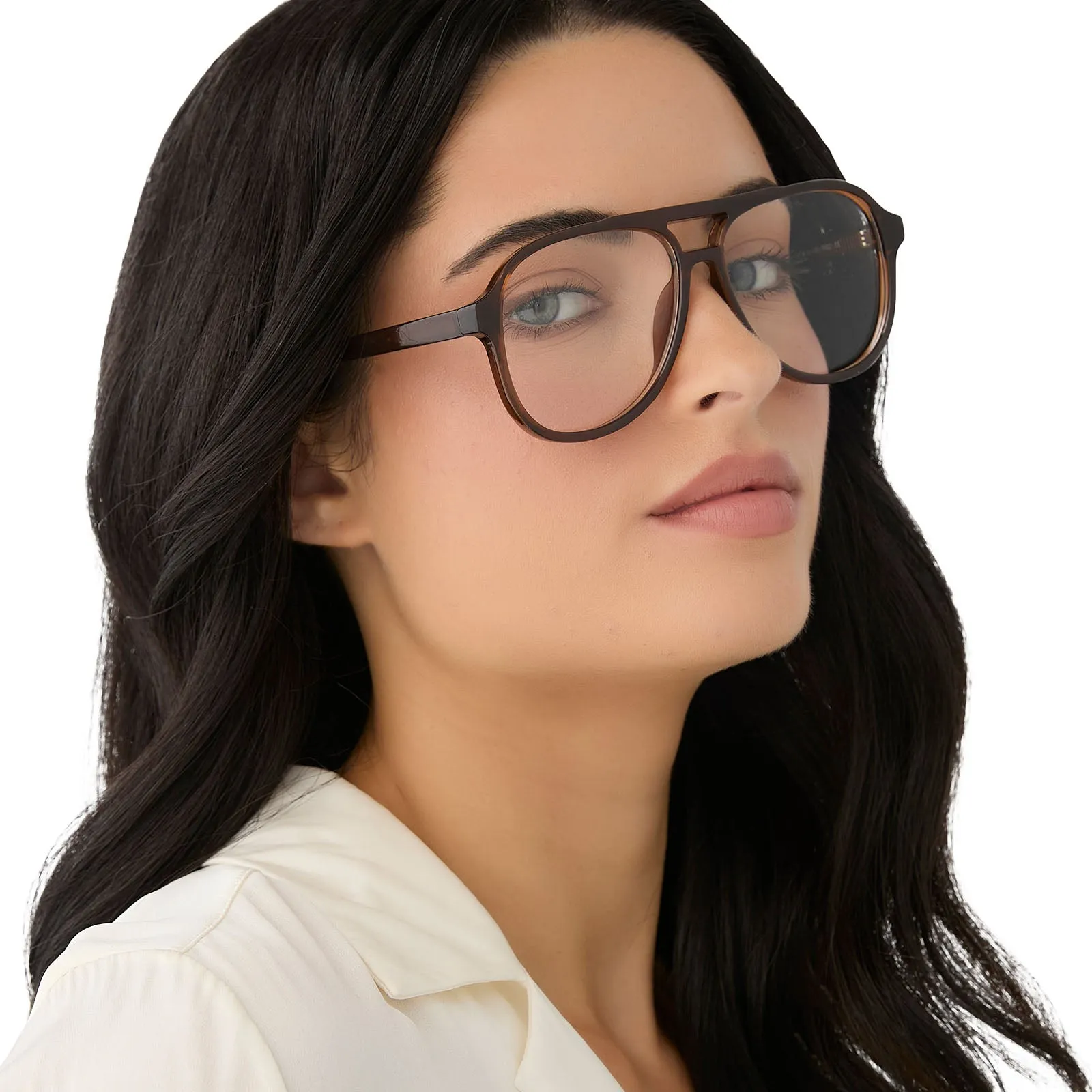 TATUM - WHISKEY CRYSTAL   BLUE LIGHT READERS