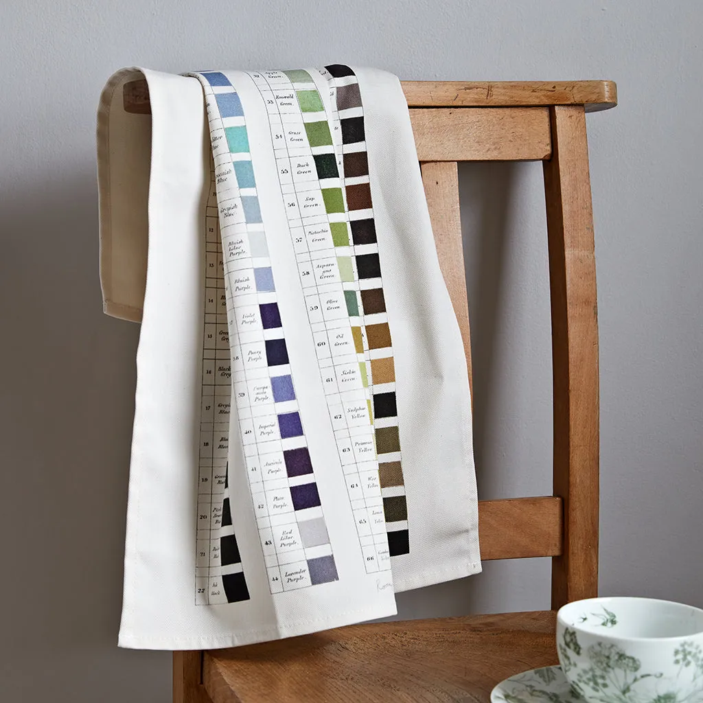 Tea Towel - Werner's Nomenclature of Colours