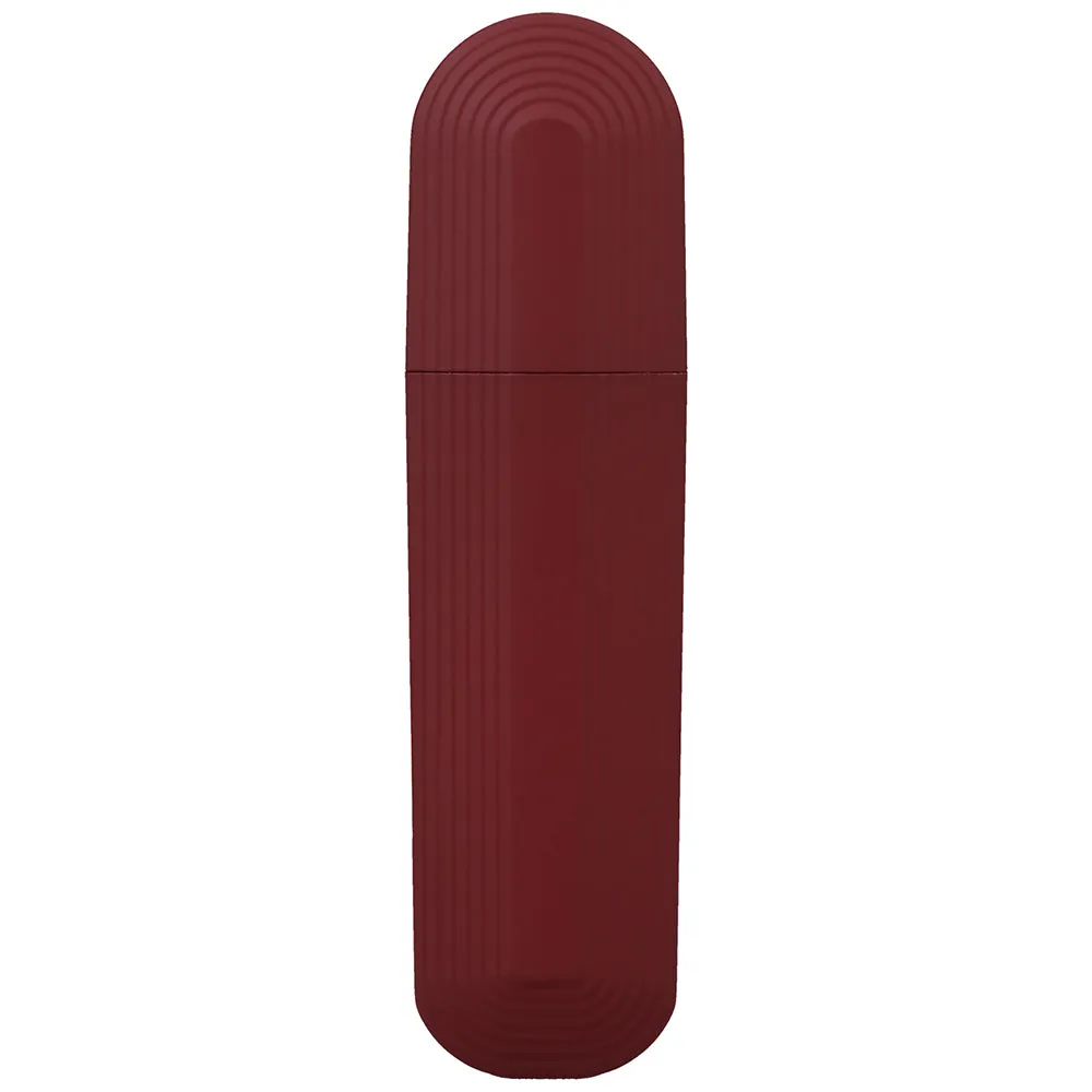 This Product Sucks Rechargeable Silicone Lipstick Sucking Clitoral Stimulator Red