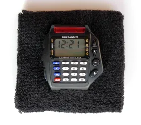 TIMEBANDITS Retro Digital Calculator Watch DCAL02BK