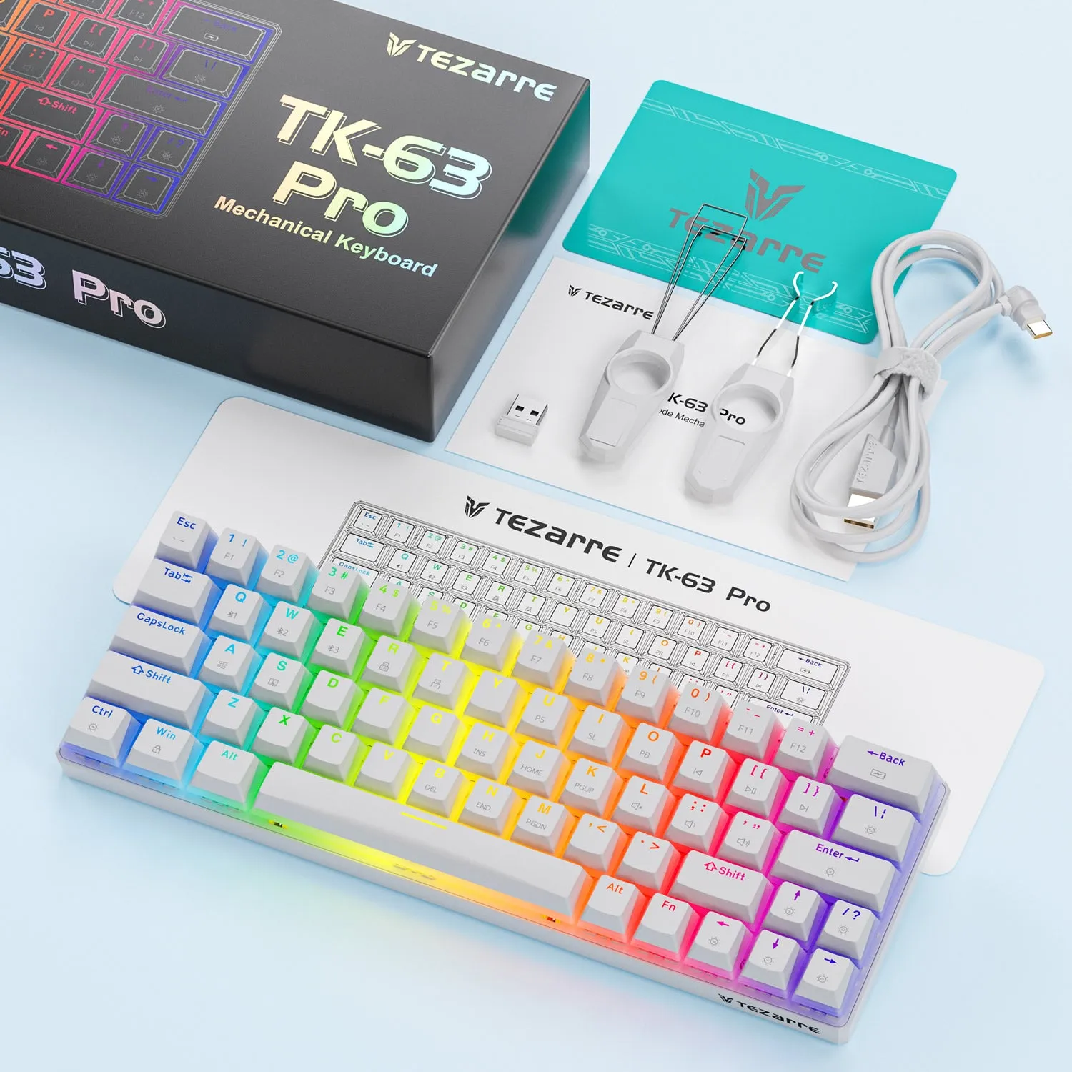 TK63 Pro 60% Wireless Mechanical Keyboard