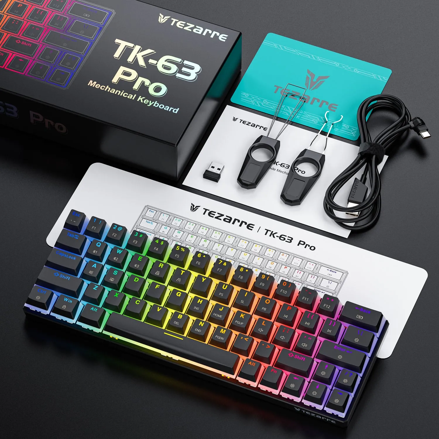 TK63 Pro 60% Wireless Mechanical Keyboard