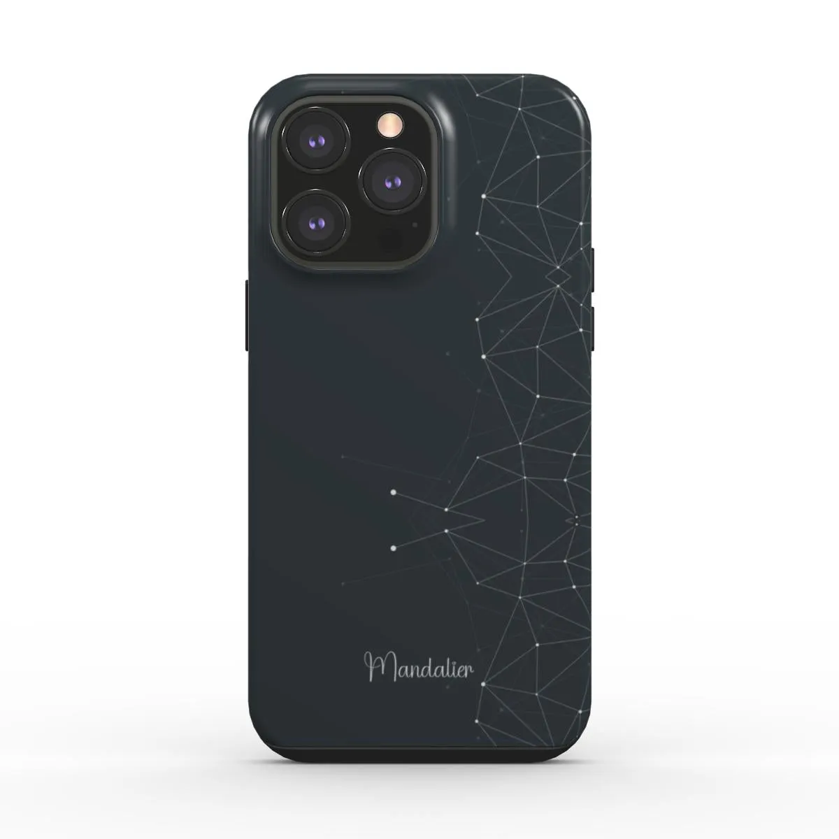 Tough Phone Case|Crystal Grid Obsidian