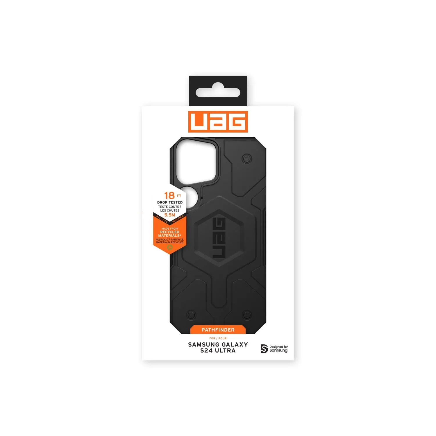 UAG Pathfinder Case - Samsung Galaxy S24 Ultra - Black