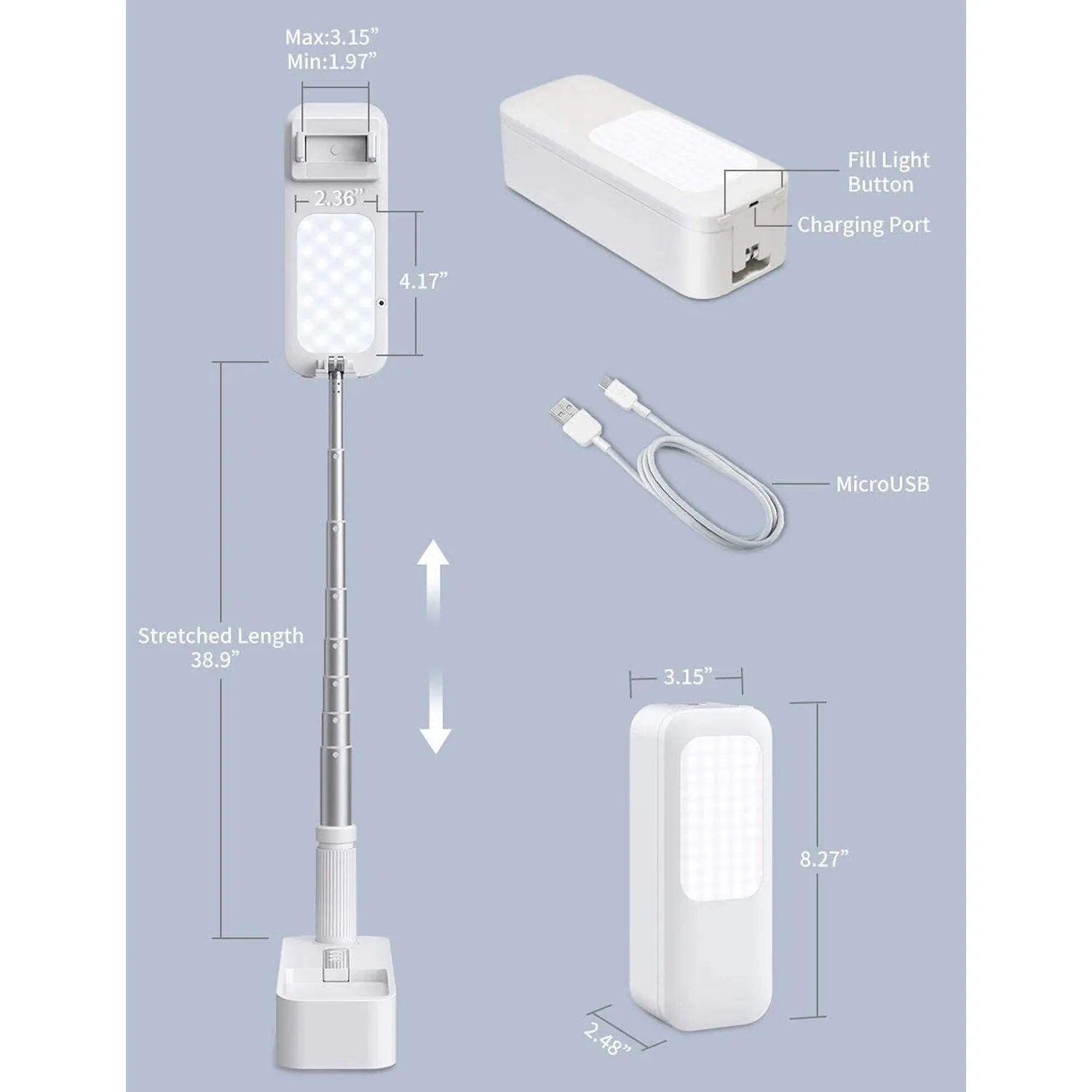 UNIQU Lighting Kit Phone Stand