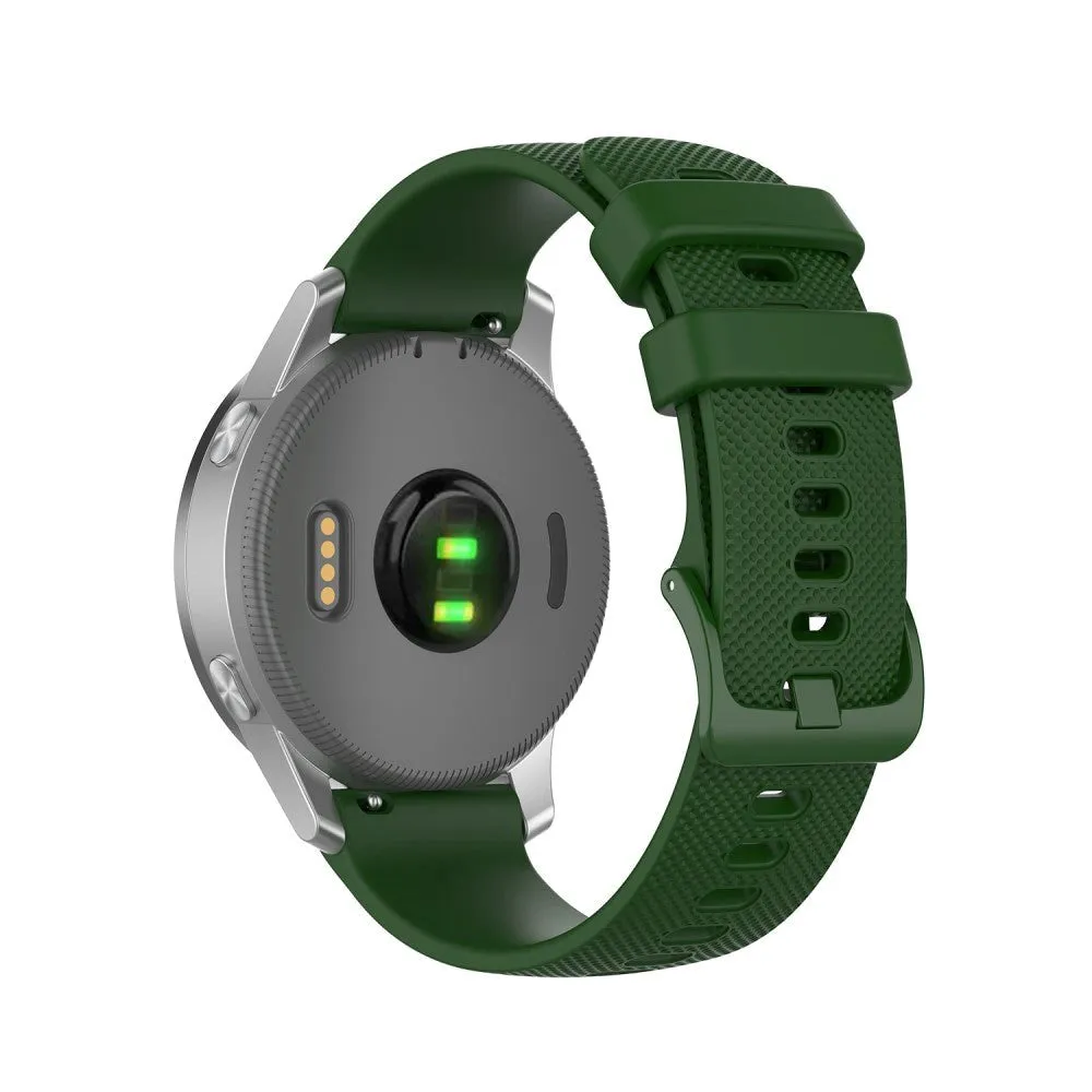 Universal Smartwatch Silikone Rem (18mm) - Militær Grøn