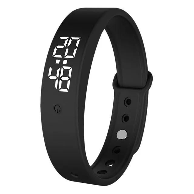 V9 Body Temperature Monitoring Watch with Vibration Alarm & Stopwatch