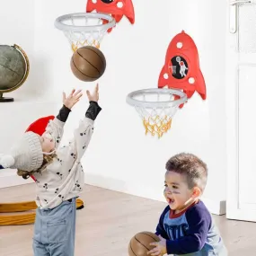 Wall-mounted Children's Basketball Stand