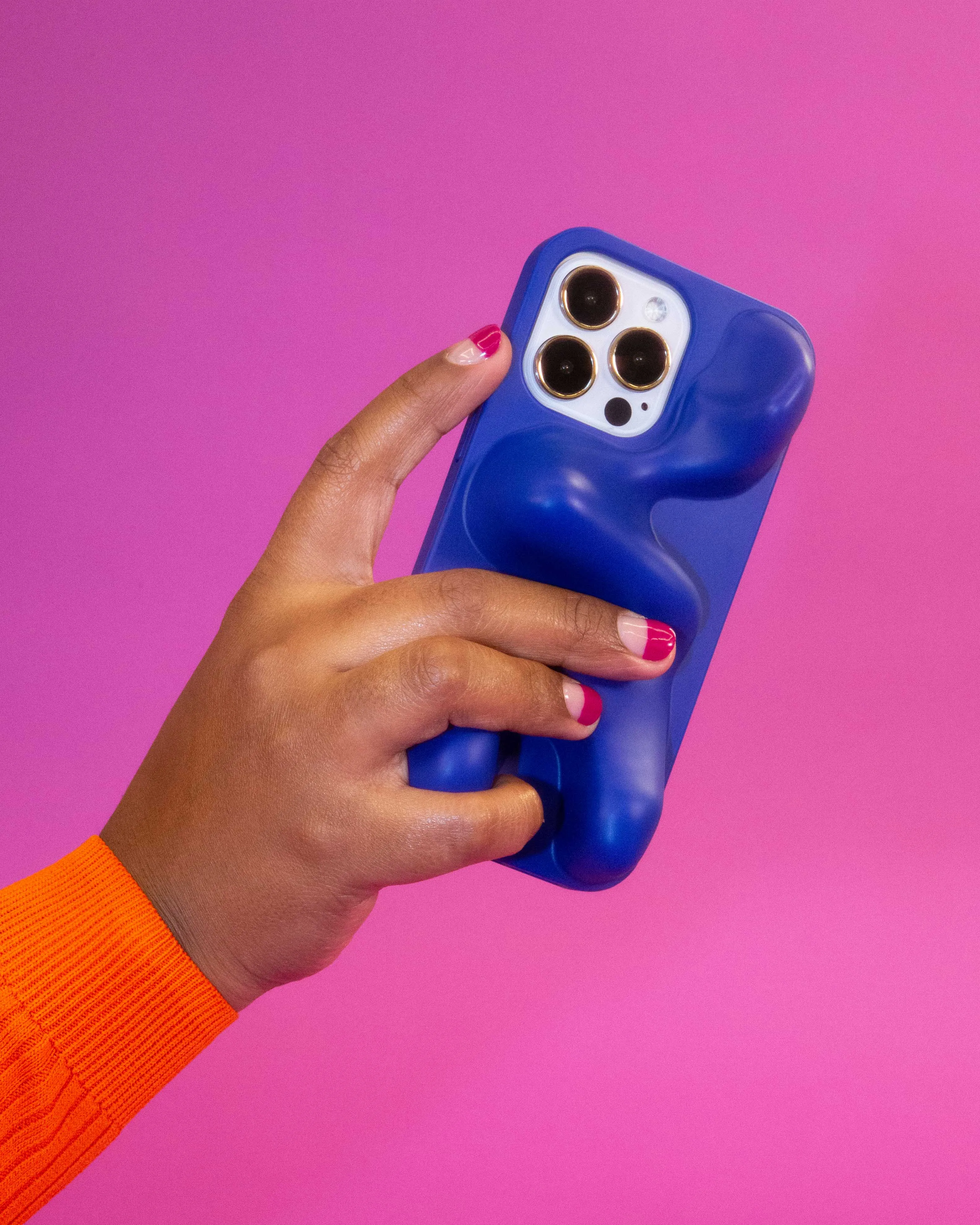 WAREHOUSE SALE: Ishi Phone Case in Cobalt