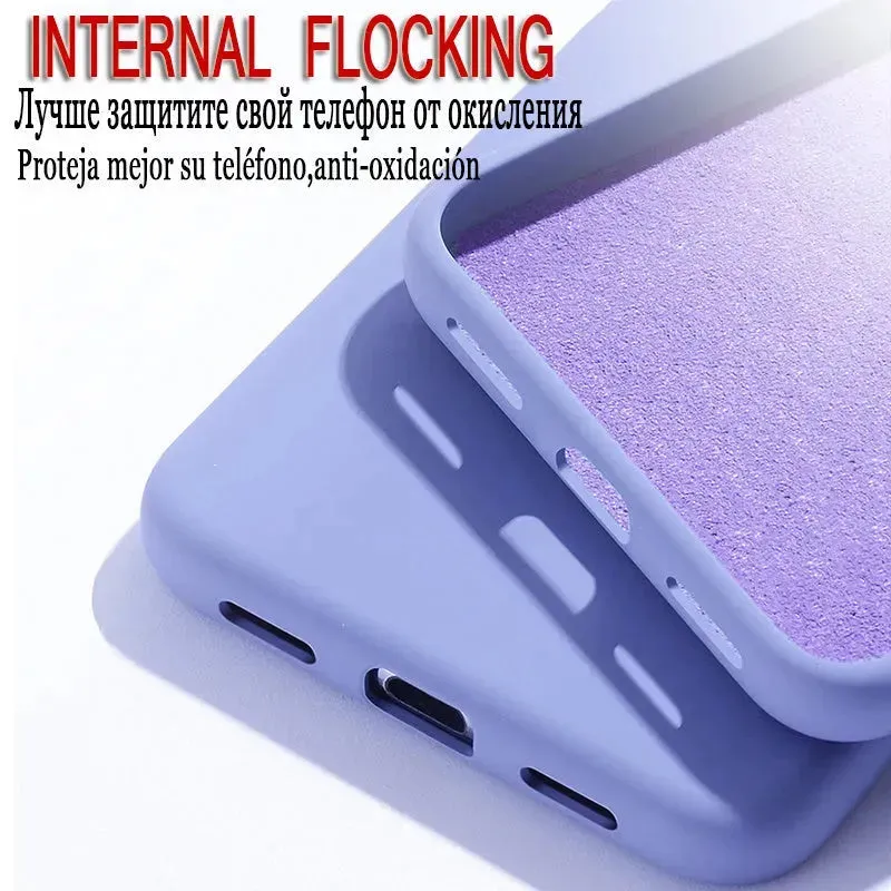 Waterproof All-inclusive Liquid Silicone Iphone case Unisex