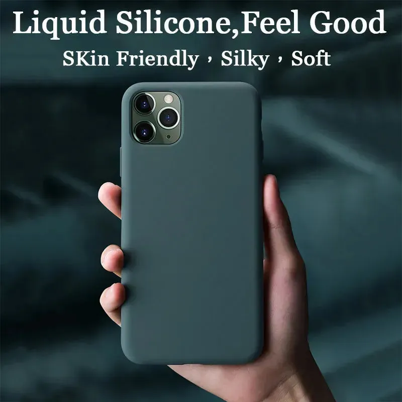 Waterproof All-inclusive Liquid Silicone Iphone case Unisex