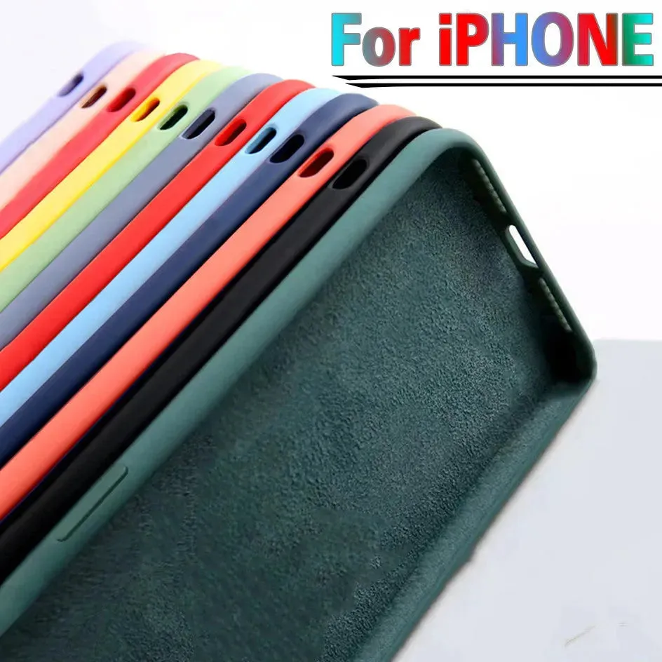 Waterproof All-inclusive Liquid Silicone Iphone case Unisex