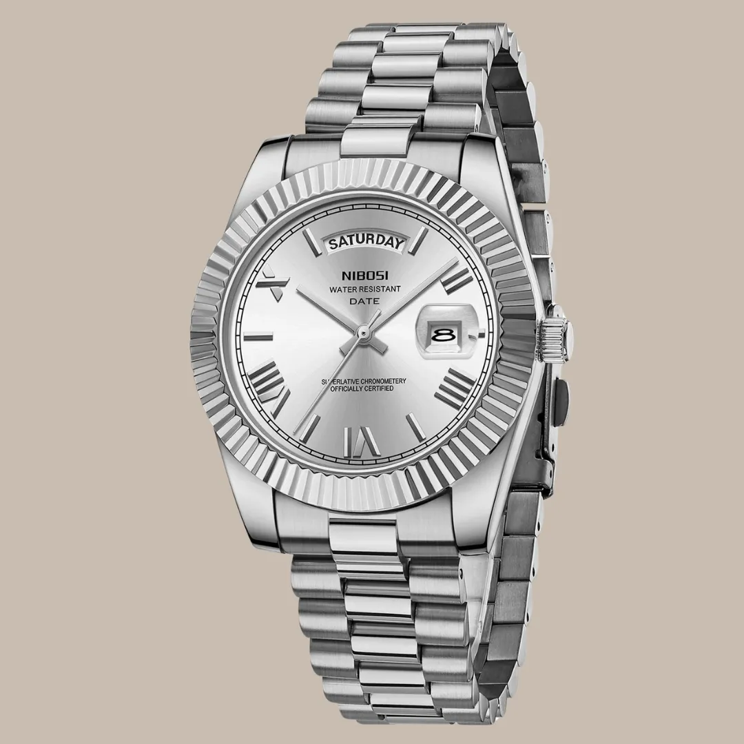 Waterproof Stainless Steel Classic Watches