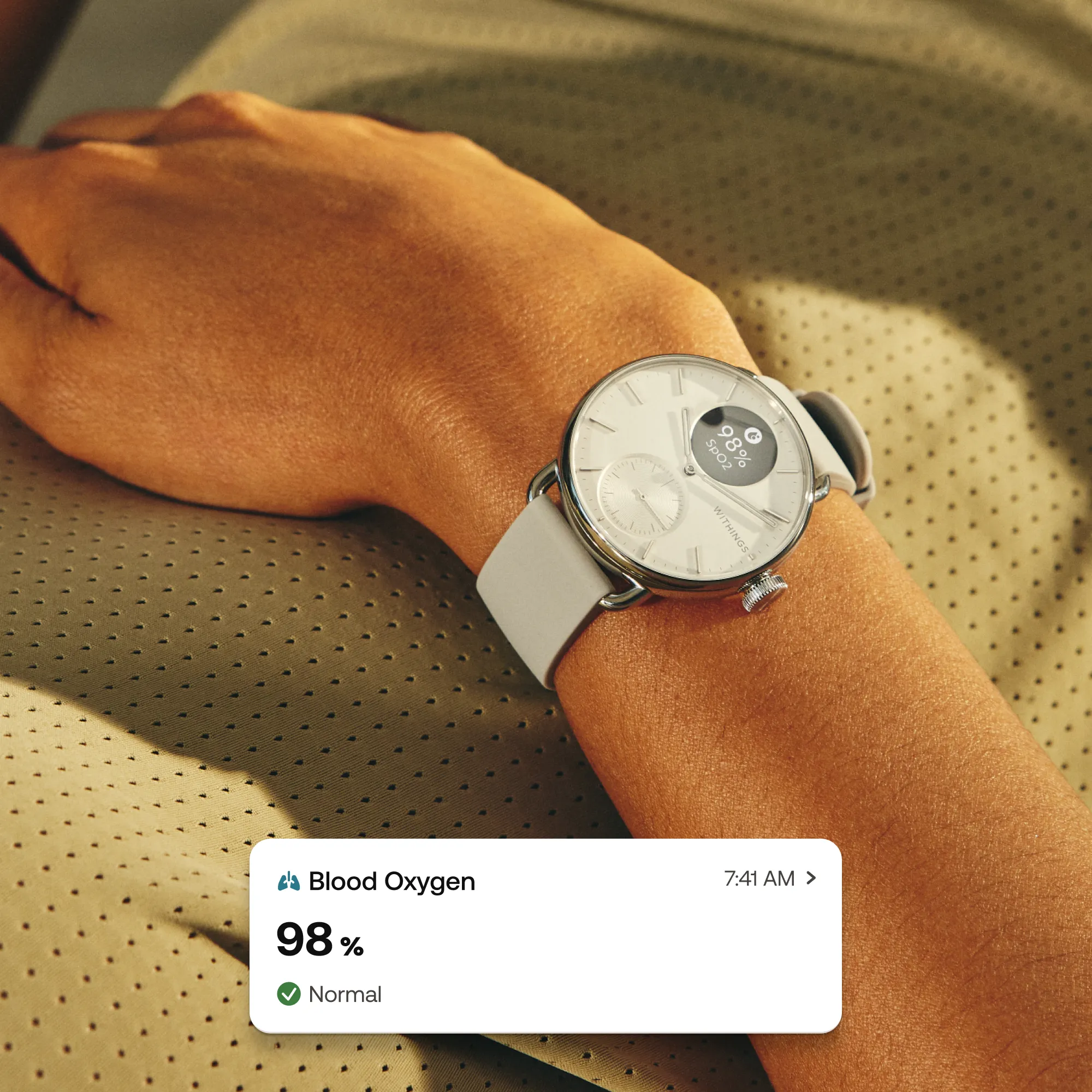 Withings Scanwatch 2 38Mm White