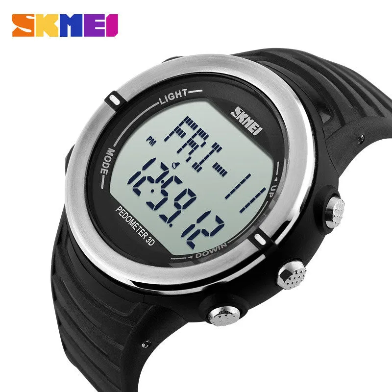 Women Digital Watch Heart Rate Monitor Fitness Tracker Healthy Fit Pedometer Relogio Masculino Waterproof Men Sports Watches