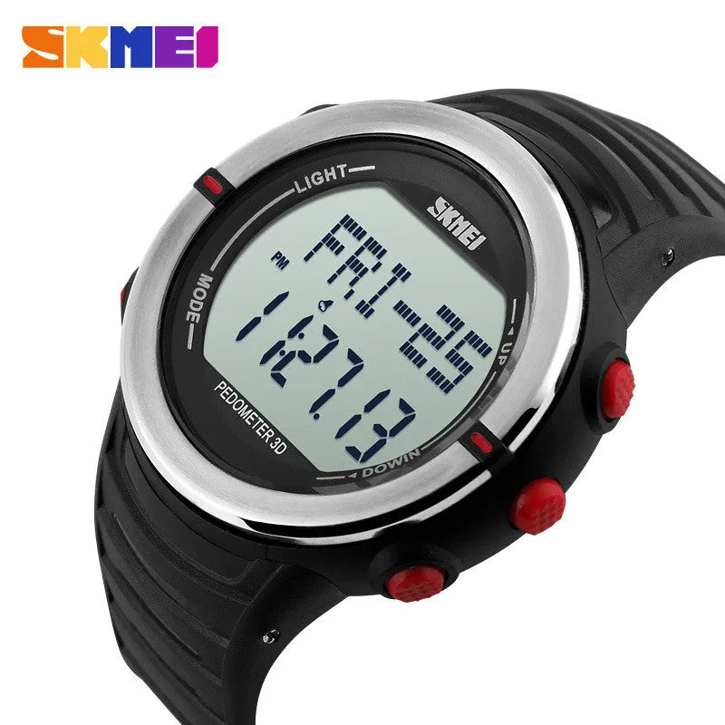 Women Digital Watch Heart Rate Monitor Fitness Tracker Healthy Fit Pedometer Relogio Masculino Waterproof Men Sports Watches