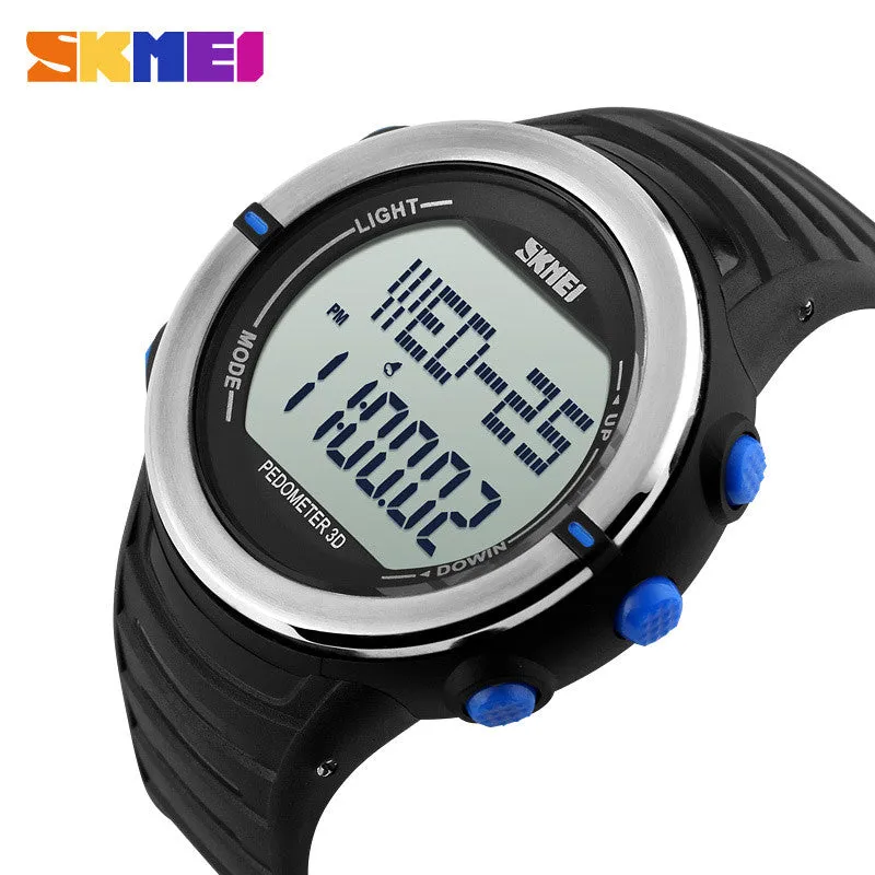 Women Digital Watch Heart Rate Monitor Fitness Tracker Healthy Fit Pedometer Relogio Masculino Waterproof Men Sports Watches