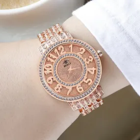 Women Quartz Watch Fashion Bling Casual