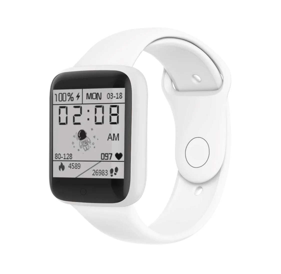 Y68  Smart Watch Light Blue