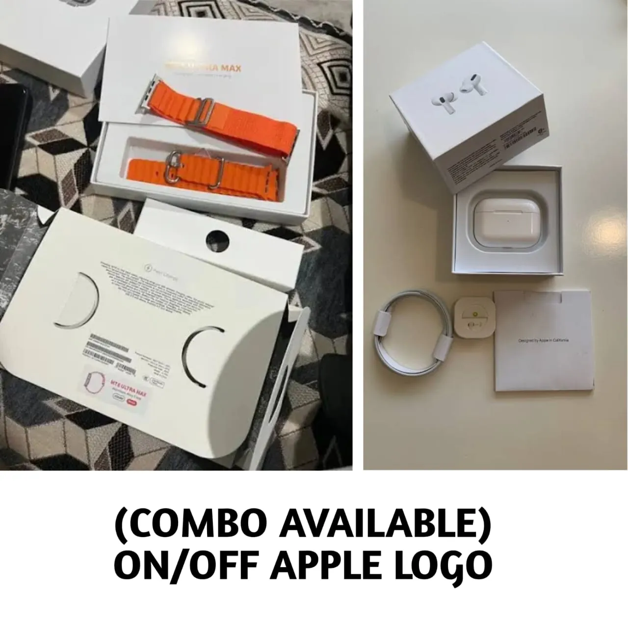 Z55 Ultra Smart Watch & Airpods Pro 2 Combo