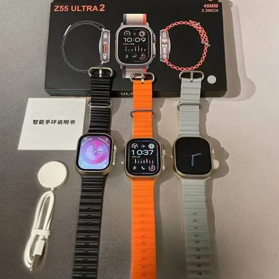 Z55 Ultra Smart Watch & Airpods Pro 2 Combo