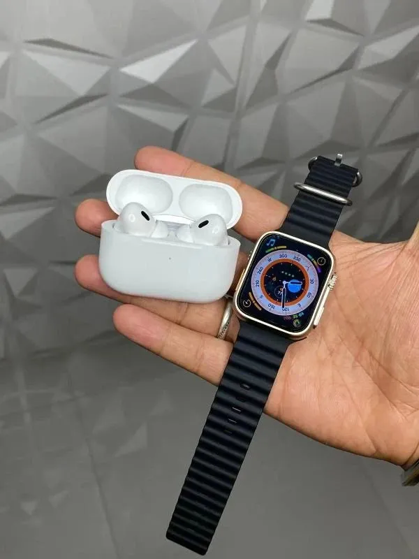 Z55 Ultra Smart Watch & Airpods Pro 2 Combo